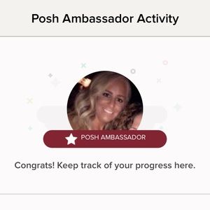 I’m finally a Posh Ambassador! 💜🎉
